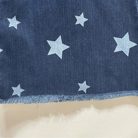 Cello Star Print Flare Bell Bottom High Rise Long Length Women's Jeans Size 3 - Picture 5 of 14